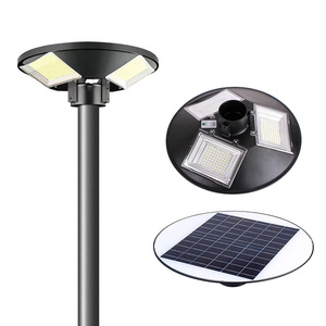 Lámpara Solar LED para Terraza de Apartamento u Hotel, Todo en Uno, Redonda, Tipo UFO, con Sensor de Radar, para Jardín y Exteriores - Product Image 1