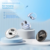 Écouteurs sans fil Bluetooth intelligents à traduction IA, conception sportive supra-auriculaire, réduction du bruit, longue autonomie, LED, étanchéité IPX5