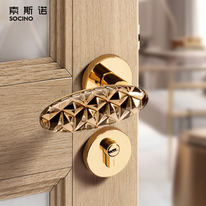 PVD Altın Kaplama Modern Lüks Çinko Alaşımlı Çok Satan Kapı Kolu Seti Yüksek Kaliteli Villa, Oturma Odası ve Otel Kullanımı İçin Kapı Kolları - Product Image 5