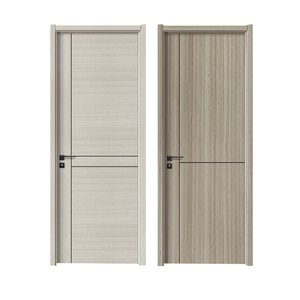 Porte intérieure en bois au design minimaliste, insonorisée, en bois de cristal de carbone, pour chambres à coucher – Vente chaude, directement de l'usine - Product Image 5