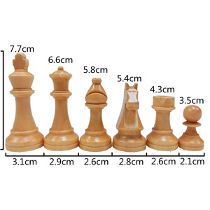 Fabbrica all'ingrosso di <span class=keywords><strong>scacchi</strong></span> in legno pezzi di produzione di massa di alta qualità <span class=keywords><strong>3</strong></span> pollici in legno <span class=keywords><strong>scacchi</strong></span> pezzi - Product Image 6