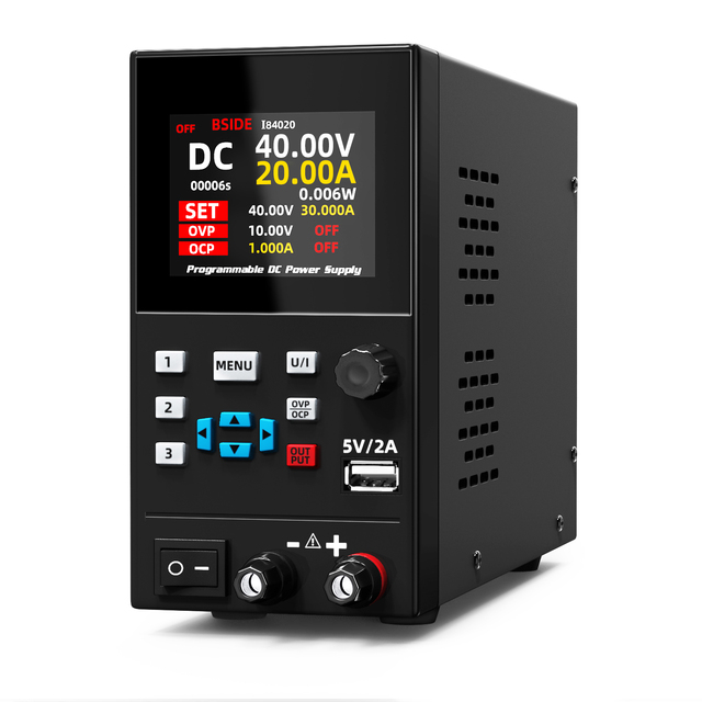 Mini Programmable DC Stabilized Power Supply 30V10A Single-Phase 220V Input Voltage 10A Output Current 30V Output Voltage