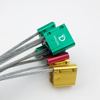 Sello de Seguridad para Cables DX203C, Sello de Seguridad para Contenedores, Sellos de Cable para Puertas de Contenedores con Números de Serie para Envíos