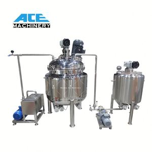 Máquina Mezcladora Agitadora y Calentadora de 200L para Crema para Estrías, Crema de Lactancia, Loción Protectora Solar para Bebés - Product Image 1
