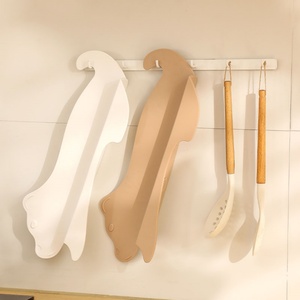 Modern Eco-Friendly <b>Kitchen</b> Sink Splash Guard Custom Dog Shape Silicone Baffle <b>Plastic</b> Waterproof for Home <b>Kitchen</b> Packaged Box - Product Image 2