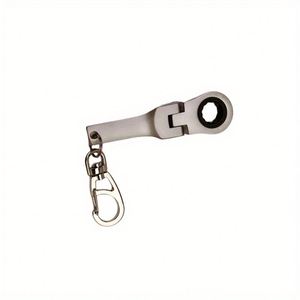 Porte-clés à cliquet réglable 10 mm avec logo personnalisé, boucle anti-perte créative, cadeau, accessoires pour clés de voiture, porte-clés de motel - Product Image 3