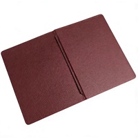 Porte-menu avec bande élastique pour café, boulangerie, bar, hôtel, restaurant, station balnéaire – Livre de menus à changement rapide avec élastique