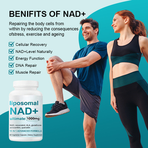<span class=keywords><strong>NAD</strong></span>+ 1000 มก. ลิโปโซมอล 10 in 1 สูตรขั้นสูงเพื่อความมีชีวิตชีวาของเซลล์ 60 เม็ด - Product Image 3