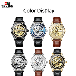 Tevise 836D <span class=keywords><strong>Orologi</strong></span> Meccanici <span class=keywords><strong>Automatici</strong></span> su Misura, <span class=keywords><strong>Orologi</strong></span> da Polso Casual e Business per <span class=keywords><strong>Uomo</strong></span> - Product Image 2