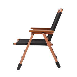 Chaise de camping pliable portable légère en métal pour extérieur, idéale pour la plage et le jardin (type Kermit) - Product Image 2