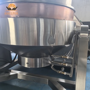 Olla Mezcladora Planetaria Automática de Cobre T2 para Azúcar | Olla Mezcladora de Cobre con Inclinación y Elevación Automáticas | Wok de Cobre Morado - Product Image 5