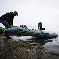 Pesca inflable Pvc Hypalon botes de pesca bote inflable rápido de goma con Motor bote de rescate deportivo de velocidad inflable grande