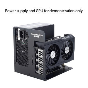 <span class=keywords><strong>Thunderbolt</strong></span> 3/<span class=keywords><strong>4</strong></span> <span class=keywords><strong>EGPU</strong></span> Docking Station Compatible pour ordinateur portable Large compatibilité Diverses cartes graphiques Accessoires informatiques en Stock - Product Image 2