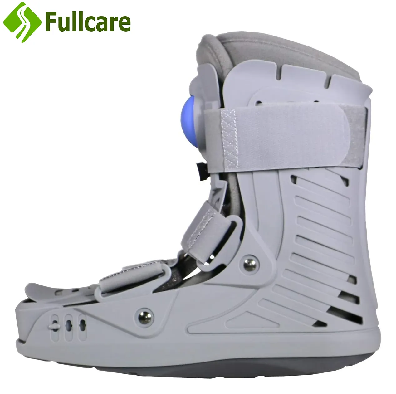 Hot selling Unisex Grey Orthopedic Low Top Walking Boot Brace Inflatable Air Walker Support Medical Ankle Walking Boot Support