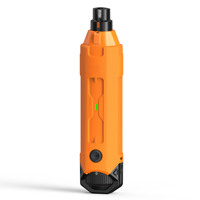 Lime à ongles électrique pour animaux de compagnie à 6 vitesses, 3 ports de ponçage, double éclairage LED, rechargeable par USB, faible bruit et vibrations pour chiens et chats