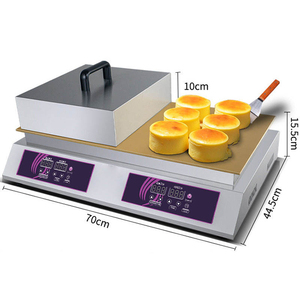 Máquina Comercial para Hacer Soufflé y Panqueques con Termostato Digital, Antiadherente, para Restaurantes - Product Image 1
