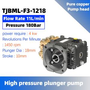 New Condition High-Pressure Triplex Plunger Water Pump Home Use Water Cleaner <strong>Machine</strong> Car <strong>Wash</strong> Cleaning Equipment <strong>Parts</strong> - Product Image 2