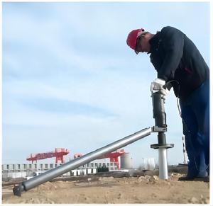 ファーサンソーラー構造物設置システム亜鉛メッキ鋼杭地上設置 - Product Image 6