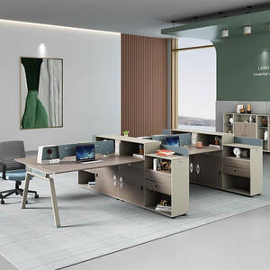 Bureaux de travail noirs Liyu Advanced Technology, design moderne, stable et robuste, prix compétitif, <span class=keywords><strong>bureau</strong></span> promotionnel OEM. - Product Image 4