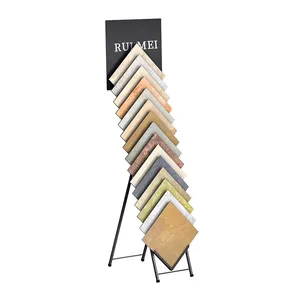 Keramische Display Rack Vloerstaande Tegel Display Stand Showroom Display Plank Keramische Sample Rack