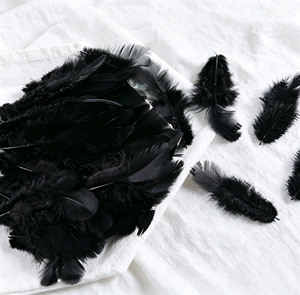 Decoraciones de Atrapasueños de 5-9 cm, Manualidades para Bodas con Plumas de Gallina Teñidas, Adornos de Plumas para Disfraces de Carnaval, Decoración para Fiestas - Product Image 5