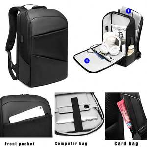Mochila para Portátil Impermeable de Moda Personalizada OEM, Mochila de Negocios para Hombre de Gran Capacidad, Anti Robo, de Viaje, con USB - Product Image 6