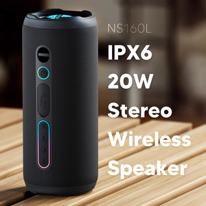Altavoz Inalámbrico Texture-On-The-Go de 20 W con Bluetooth 5.3 Estable e Impermeabilidad IPX6 para Caminatas Urbanas y Vida Minimalista en el Hogar - Product Image 2