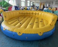 Canapé gonflable robuste tractable UFO pour 6 passagers pour les sports nautiques