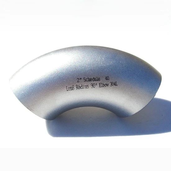 High Pressure Seamless Stainless Steel 304 316 Pipe Fittings SCH40 Elbow Forged Flange Smooth Surface Water System