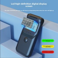 Analizador de alcohol en aliento de calidad premium con carcasa de plástico, compatible con OEM y ODM, para control pre-conducción de conductores, certificado CE.