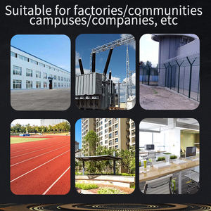 Sonnette d'Alarme Incendie Sans Fil à Distance Multi-Tension Haute Pénétration en Décibels Matériau Durable pour École/Usine/Classe/Urgence - Product Image 5