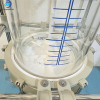 Reactor de Vidrio de Doble Pared de Gran Capacidad Yangmai YMGX-20EX, 20L, Diseño Automático, Ecológico y Resistente a la Corrosión para Uso Fino