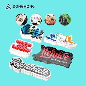 Ngoài trời UV Vinyl không thấm nước tùy chỉnh in ấn nhãn dán cá nhân Chất lượng cao nhãn dán biểu tượng tùy chỉnh chết cắt Vinyl Nhãn dán - Product Image 1