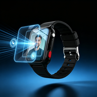 Montre connectée GS20 4G pour personnes âgées, appel vidéo bidirectionnel, GPS, LBS, détection de chute, suivi de la santé, bracelet intelligent pour personnes âgées