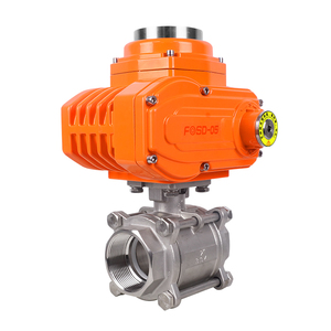 Válvula de Bola Motorizada de Acero Inoxidable SS304 de 2 Vías, Control Proporcional 0-10V 4-20mA, a Prueba de Explosiones - Product Image 5