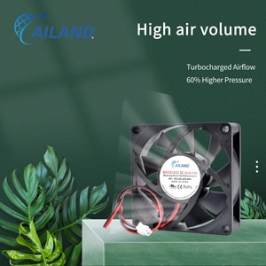 7cm 5V DC Aire Cooler Fan 70 mét 7020 cao speep 5000 vòng/phút 24V 12V bóng mang người hâm mộ cho bảng điều khiển - Product Image 3