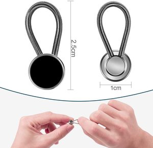 Thời Trang Mới Cổ Áo Mở Rộng Nút Áo Sơ Mi Phù Hợp Với Cổ Áo Cổ Áo Nút Mở Rộng Cho Quần Áo - Product Image 2