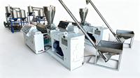 Machine d'extrudeuse à double vis pour la ligne de production de passerelles antidérapantes d'extrusion de poudre de granules