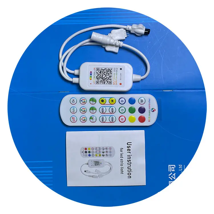 voice music activation DC5V DC12V DC24V flex strip remote controller LED RGB controller