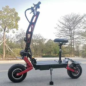 Üst 3 en çok satan 2024 çift lityum pil 45ah 60v fırçasız elektrikli motorlu scooter 5000w 6000w 8000 watt