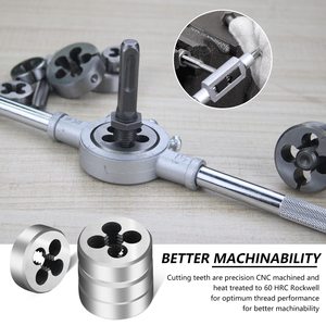 110 pezzo di rubinetto metrico e stampo <span class=keywords><strong>vite</strong></span> per tagliare filettatura esterna e interna su macchine utensili - Product Image 4