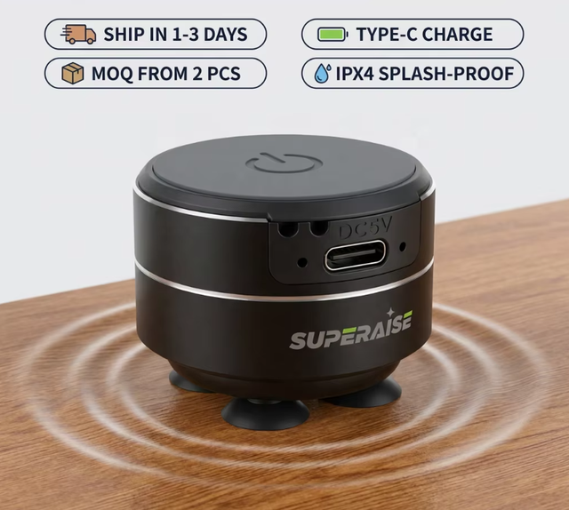 Ready to Ship Bone Conduction Speaker Wireless Vibration Sound Box Pocket Mini Audio Device ODM/OEM Seller Fast Delivery