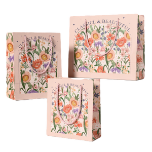 Borsa di carta Kraft personalizzata con il tuo Logo sacchetti di carta da Shopping personalizzati di fascia alta con manico in carta artigianale - Product Image 6