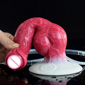 Hot Sell New Animal <b>Dildo</b> Silicone Sex Toy Squirt Water Function Ejaculating <b>Dildo</b> Penis Massage Female Anal Masturbation - Product Image 5