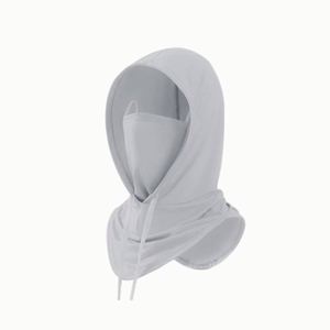 Pasamontañas de Seda Helada para Verano, Protección UV Completa para Exteriores, Ligero y Transpirable, con Orejeras, Protector Solar para Ciclismo para Hombre - Product Image 6