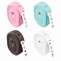 Imprimante d'étiquettes thermiques portable mini 0,5 pouce pour papier de 15 mm, idéale pour l'envoi postal, la vente au détail, l'organisation à domicile et l'entrepôt