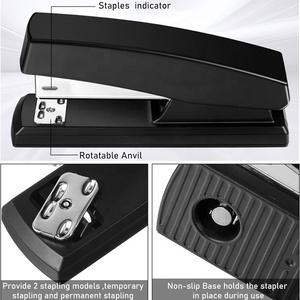 Günstiger Mini-Handhefter aus Metall mit Heftklammern-Set für Kinder zum Schulanfang - Product Image 3