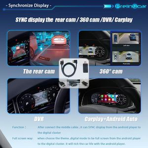 12.3 ''<span class=keywords><strong>LCD</strong></span> kỹ thuật số Bảng điều khiển cụm cho VW T6 Caravelle multivan vận chuyển 2016-2020years tự động Bảng điều khiển buồng lái - Product Image 5