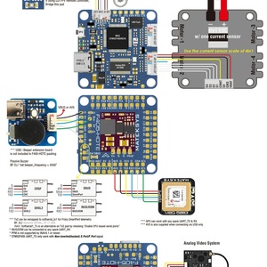 MATEKSYS F405-HDTE <b>RC</b> Plastic Flight <b>Controller</b> for FPV Drone with STM32F405/ICM42688-P/12S LiPo/BetaFlight/ArduPilot - Product Image 4