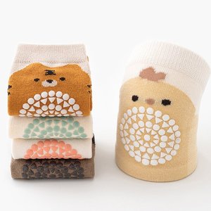 Enfant marche bébé antidérapant Silicone genouillère ensemble <span class=keywords><strong>chaussettes</strong></span> Grip enfant en bas âge filles, garçons pantoufles 0-36 mois bébé chaussures et <span class=keywords><strong>chaussettes</strong></span> - Product Image 3